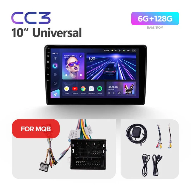 10.2" Universal CC3 For Volkswagen & Skoda - Image 4