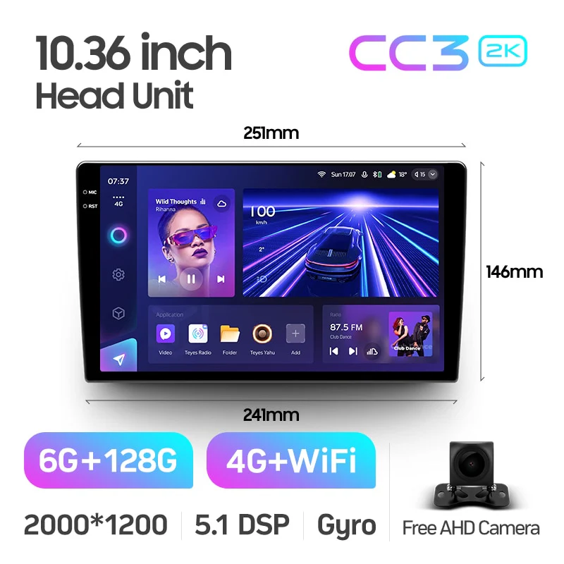 BOXLESS UNITS - 9" & 10.2" Universal DIN2 CC3 / CC3 2K - Image 14