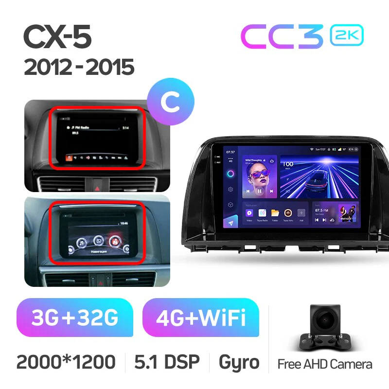 Mazda CX5 CX-5 CX 5 (2012-2015) 10.2 Inch Screen - Image 16