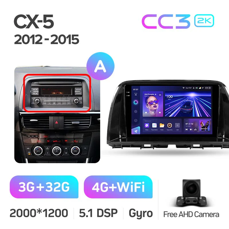 Mazda CX5 CX-5 CX 5 (2012-2015) 10.2 Inch Screen - Image 6
