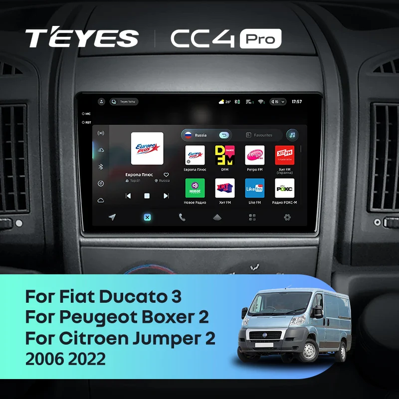 Fiat Ducato 3 (2006-2022) / Peugeot Boxer 2 (2006-2022) / Citroen Jumper 2 (2006-2022)
