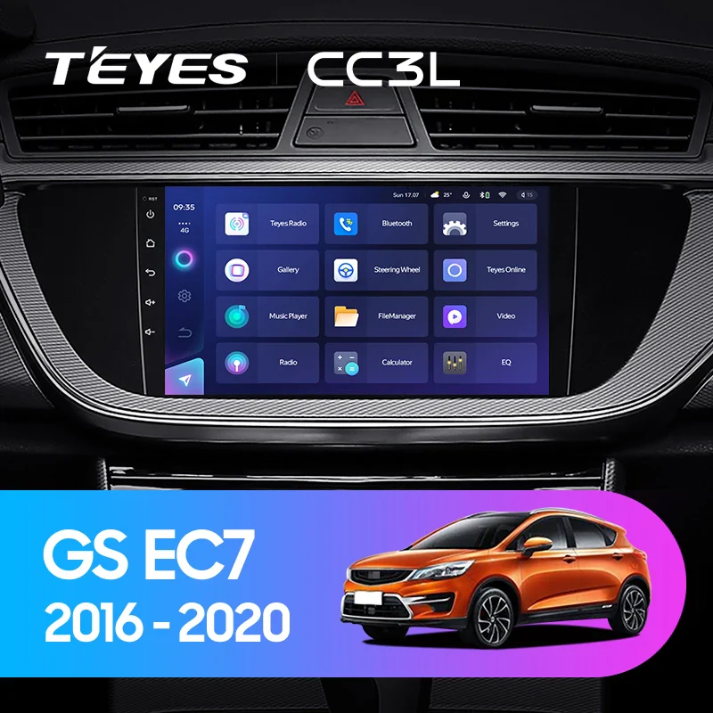 Geely GS (2016-2020) / Emgrand EC7 1 (2018-2020) [F1]