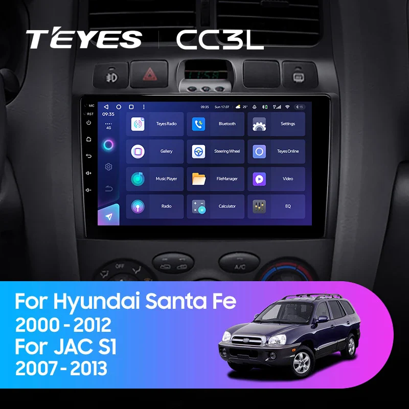 Hyundai Santa Fe SM (2000-2012) / JAC S1 (Rein) 1 (2007-2013)