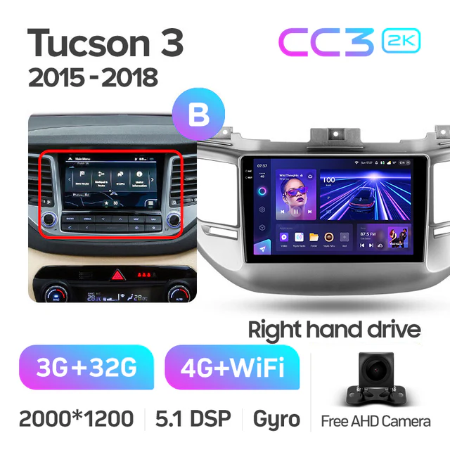 Hyundai Tucson 3 (2015-2018) Right Hand Drive - Image 10