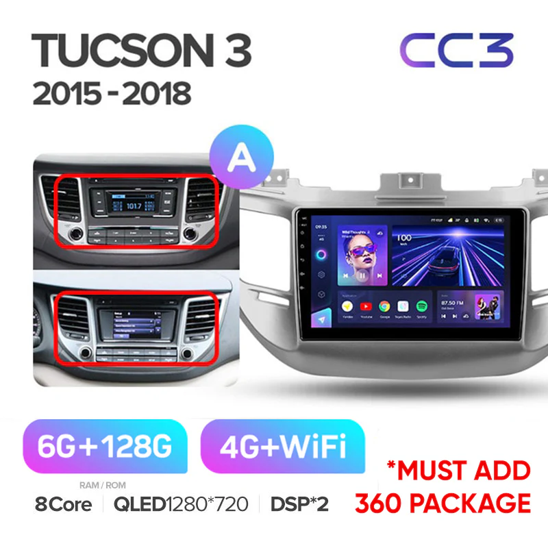 Hyundai Tucson 3 (2015-2018) Right Hand Drive - Image 4