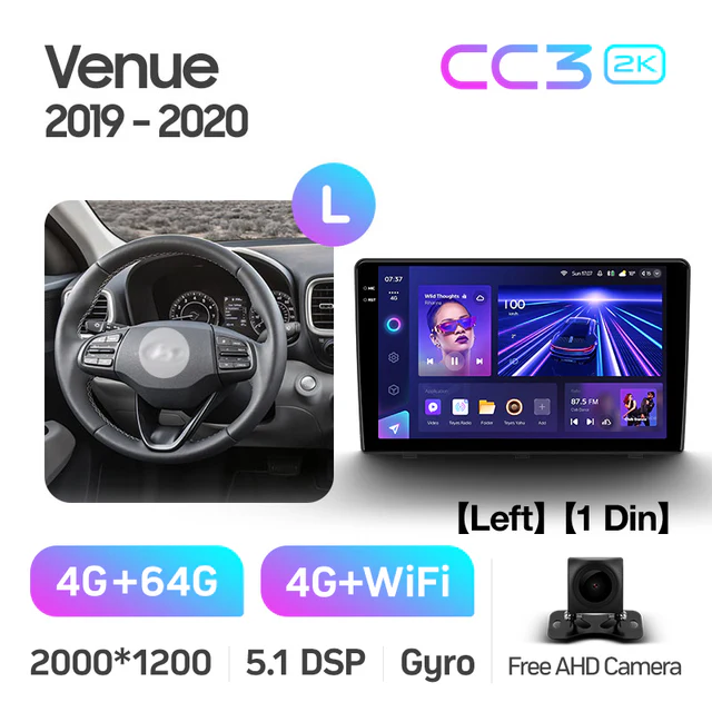 Hyundai Venue (2019-2020) Left Hand Drive - Image 6