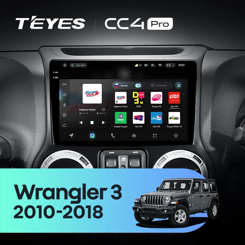 Jeep Wrangler 3 JK (2010-2018) Right hand drive