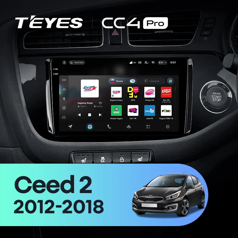 Kia CEED Cee'd 2 JD (2012-2018) Right hand drive