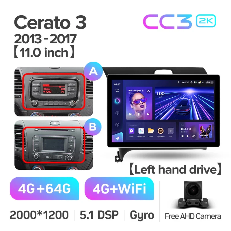 Kia Forte Cerato 3 (2013-2017) Left hand drive - Image 11