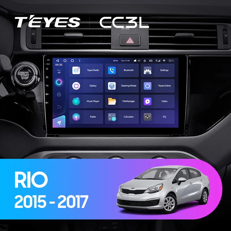 Kia RIO 4 K3 LHD RHD (2015-2017)