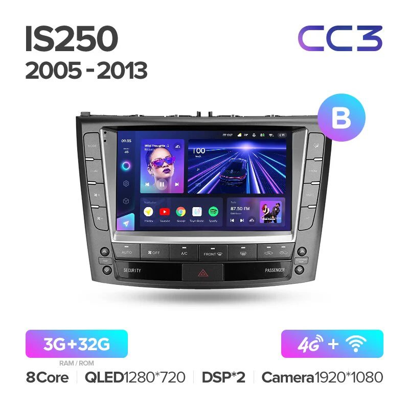 Lexus IS250 XE20 (2005-2013) F1 - Image 7