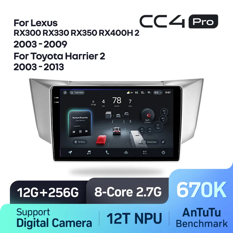 Lexus RX300 RX330 RX350 RX400H II 2 (2003-2009) / Toyota Harrier XU30 II 2 (2003-2013) - Image 8