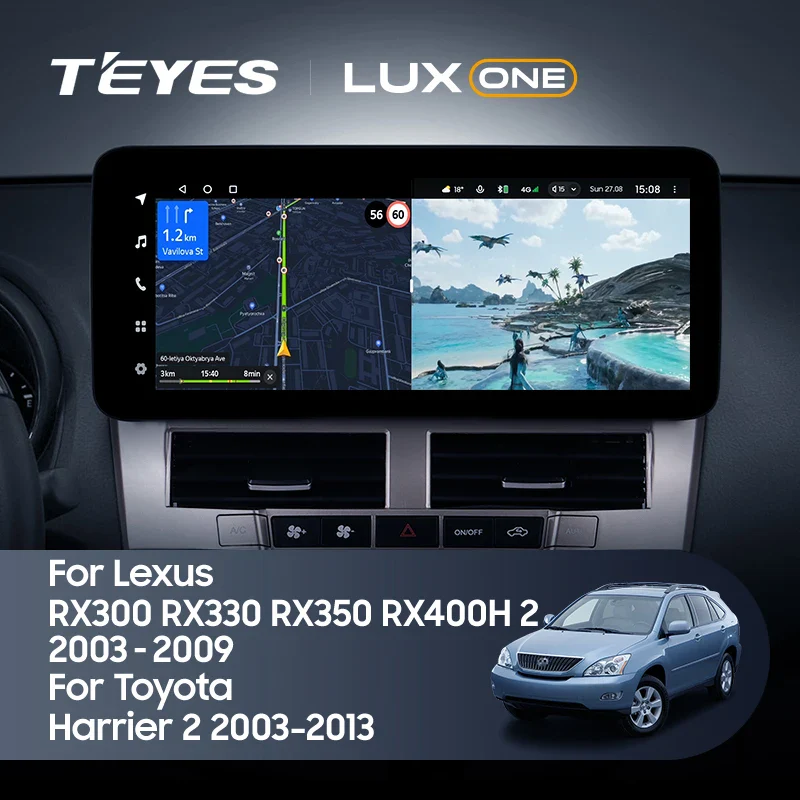Lexus RX300 RX330 RX350 RX400H II 2 (2003-2009) / Toyota Harrier XU30 II 2 (2003-2013)