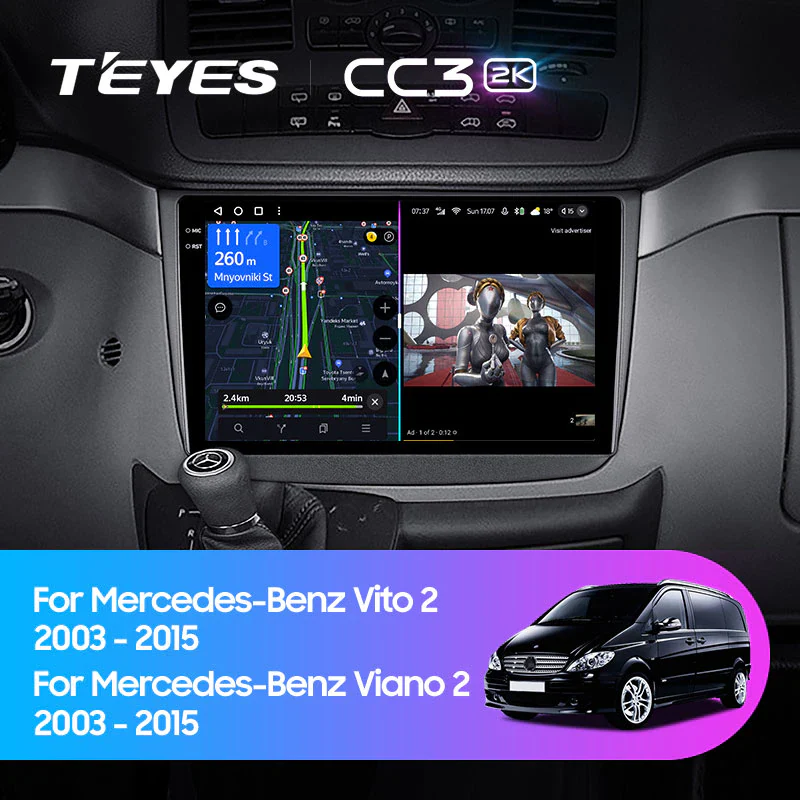 Mercedes-Benz Vito 2 W639 / Mercedes-Benz Viano 2 W639 (2003-2015)