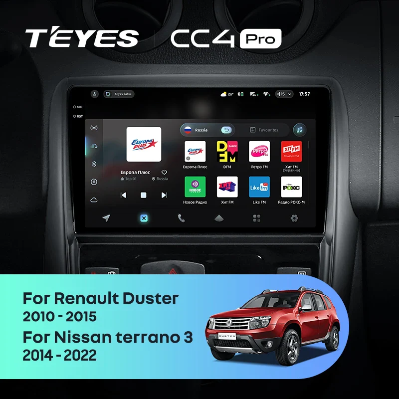 Renault Duster (2010-2015) Nissan terrano 3 (2014-2022)
