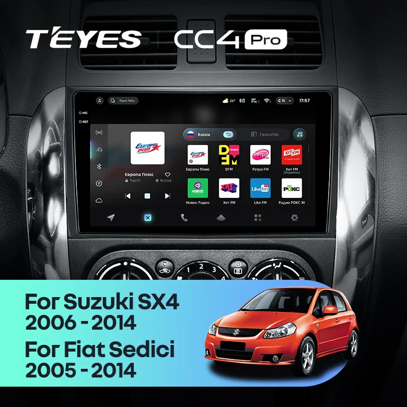 Suzuki SX4 1 (2006-2014) / Fiat Sedici 189 (2005-2014)