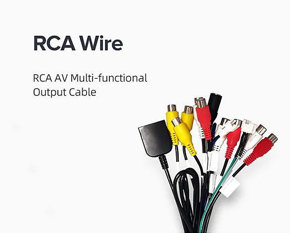 Line Out Adapter RCA Multi-functional Output Cable (A Port Harness)