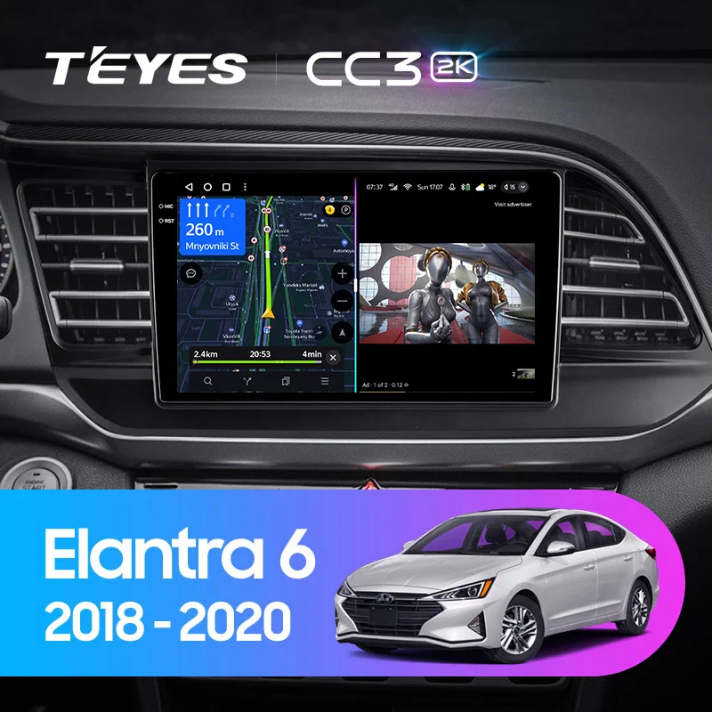 Hyundai Elantra 6 (2018-2020) Left Hand Drive