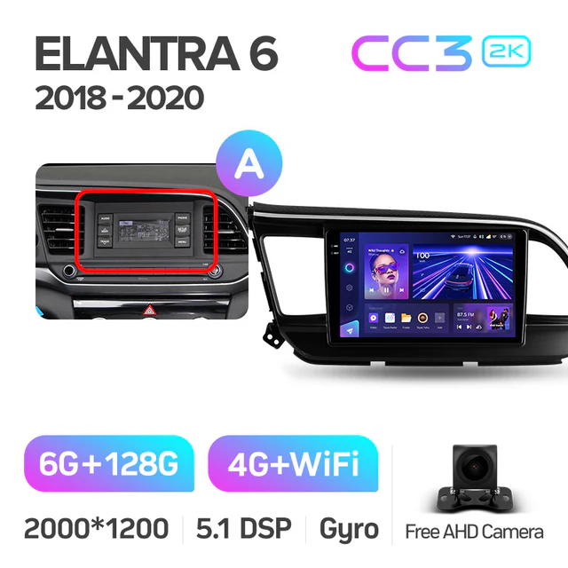 Hyundai Elantra 6 (2018-2020) Left Hand Drive - Image 8