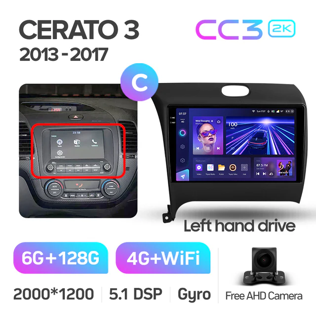 Kia Cerato 3 (2013-2017) Left Hand Drive - Image 13
