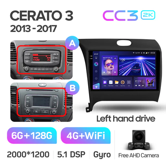 Kia Cerato 3 (2013-2017) Left Hand Drive - Image 8