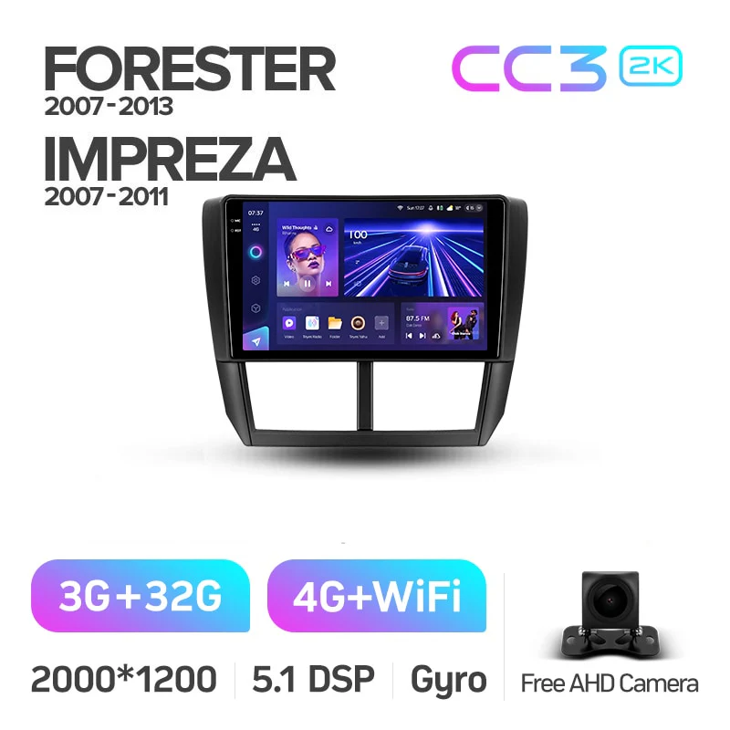 Subaru Forester 3 SH (2007-2013) / Subaru Impreza GH GE (2007-2011) - Image 6