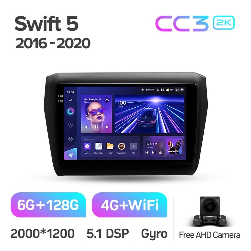 Suzuki Swift 5 (2016-2020) 9" Screen - Image 8