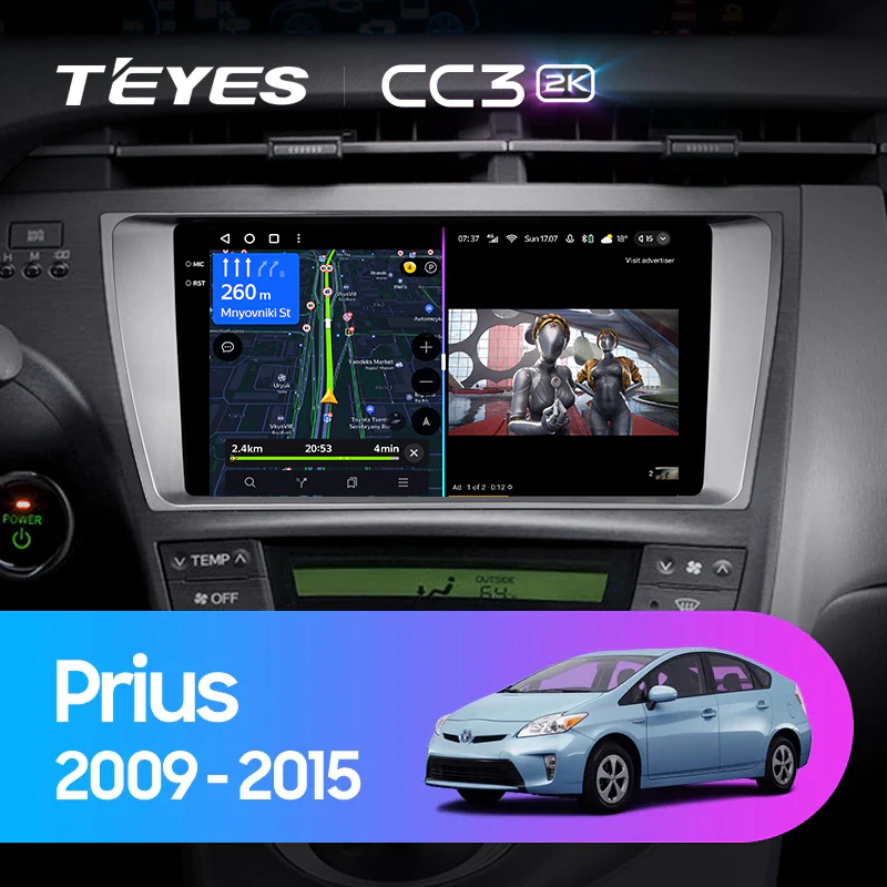 Toyota Prius 3 XW30 (2009-2015) Right hand driver