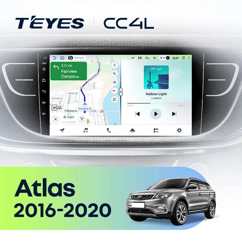 Geely Emgrand X7 Sport Atlas NL-3 (2016-2020)