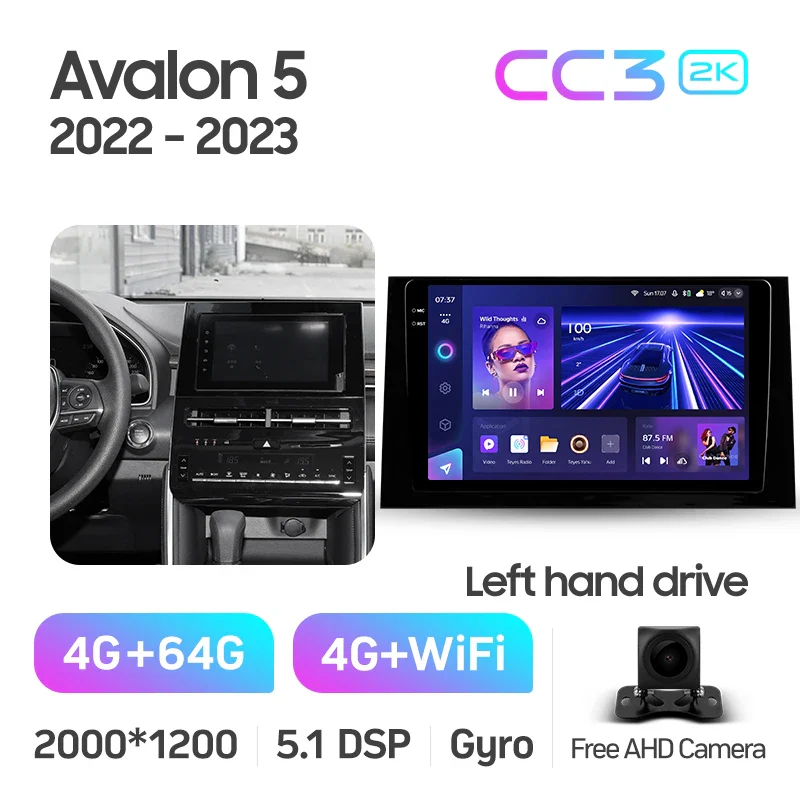 Toyota Avalon 5 XX50 (2022-2023) Left Hand Drive - Image 6