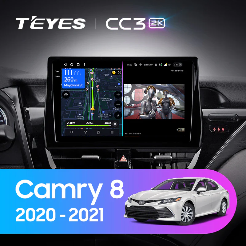 Toyota Camry 8 XV70 (2020-2023) - Left Hand Drive