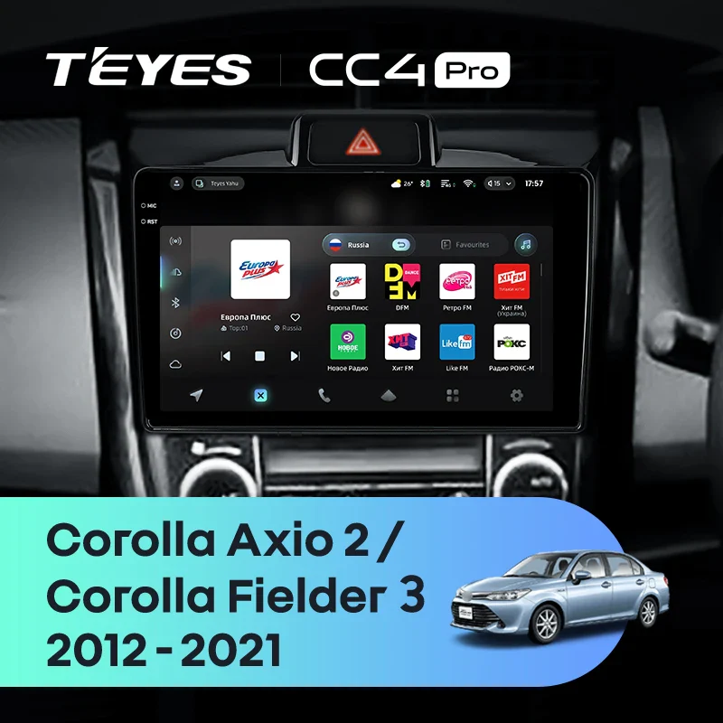 Toyota Corolla Axio 2 Fielder 3 E160 (2012-2021)