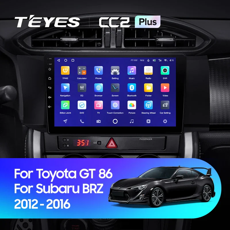 Toyota GT 86 For Subaru BRZ LHD RHD (2012-2016)
