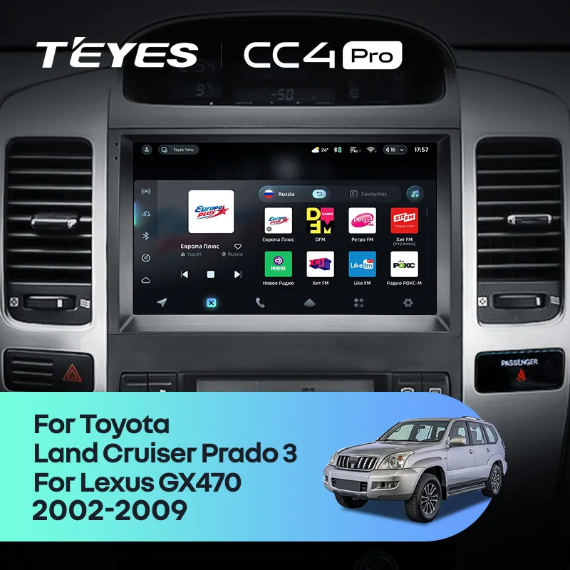 Toyota Land Cruiser Prado 120 3 III For Lexus GX470 GX 470 J120 (2002-2009)