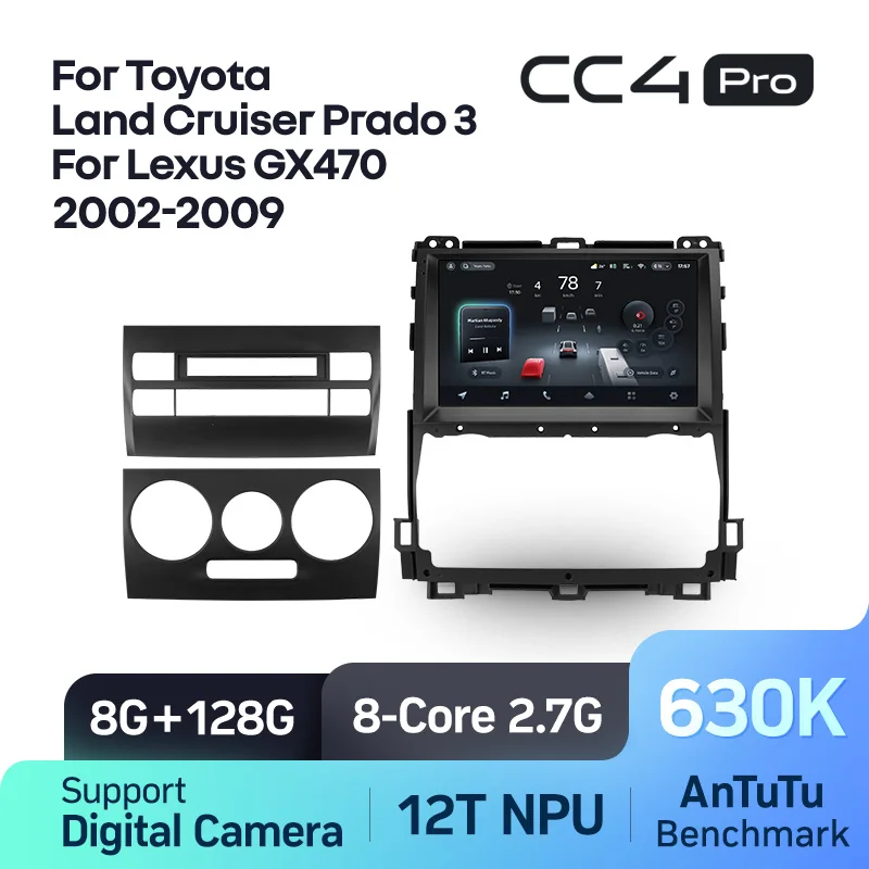 Toyota Land Cruiser Prado 120 3 III For Lexus GX470 GX 470 J120 (2002-2009) - Image 10