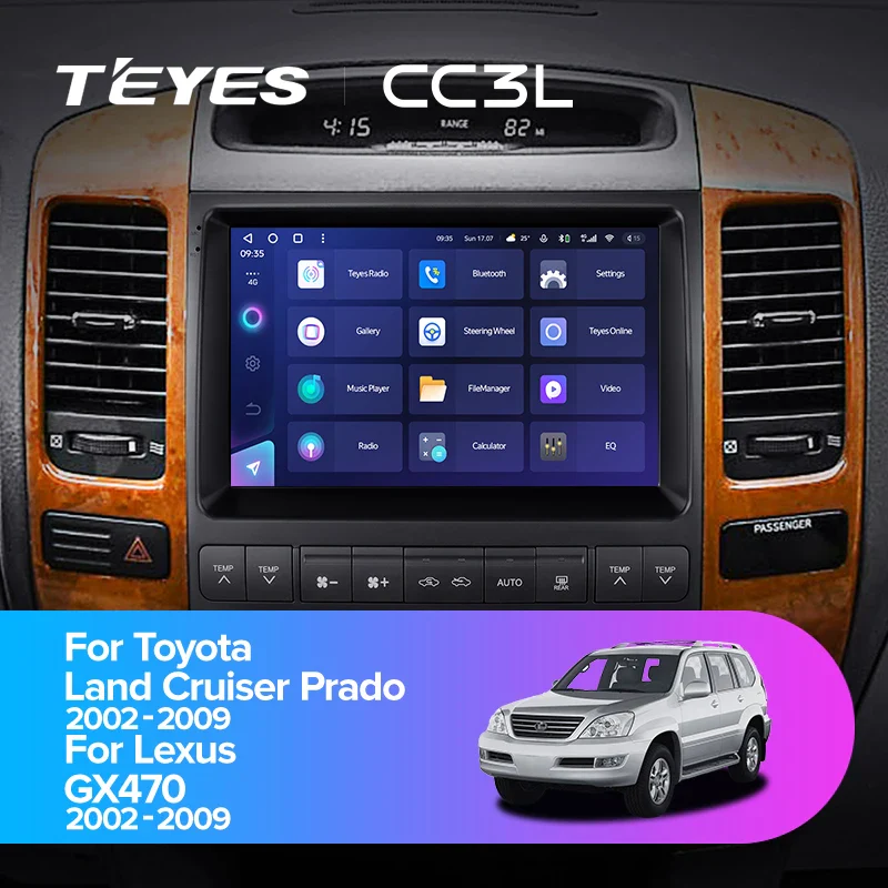 Toyota Land Cruiser Prado 120 / Lexus GX470 GX 470 J120 (2002-2009)
