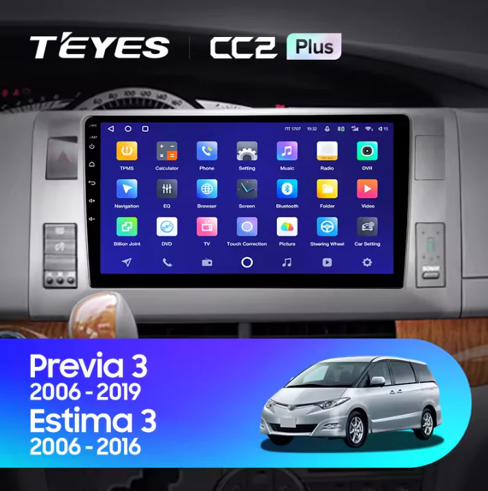 Toyota Previa XR50 3 III / Estima AHR20 XR50 3 (2006-2019) Right Hand Drive