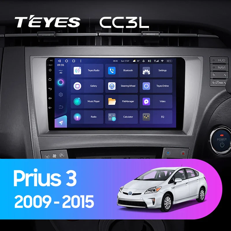 Toyota Prius 3 XW30 (2009 - 2015) Right hand drive