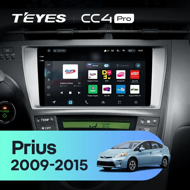Toyota Prius XW30 (2009-2015) Left Hand Drive
