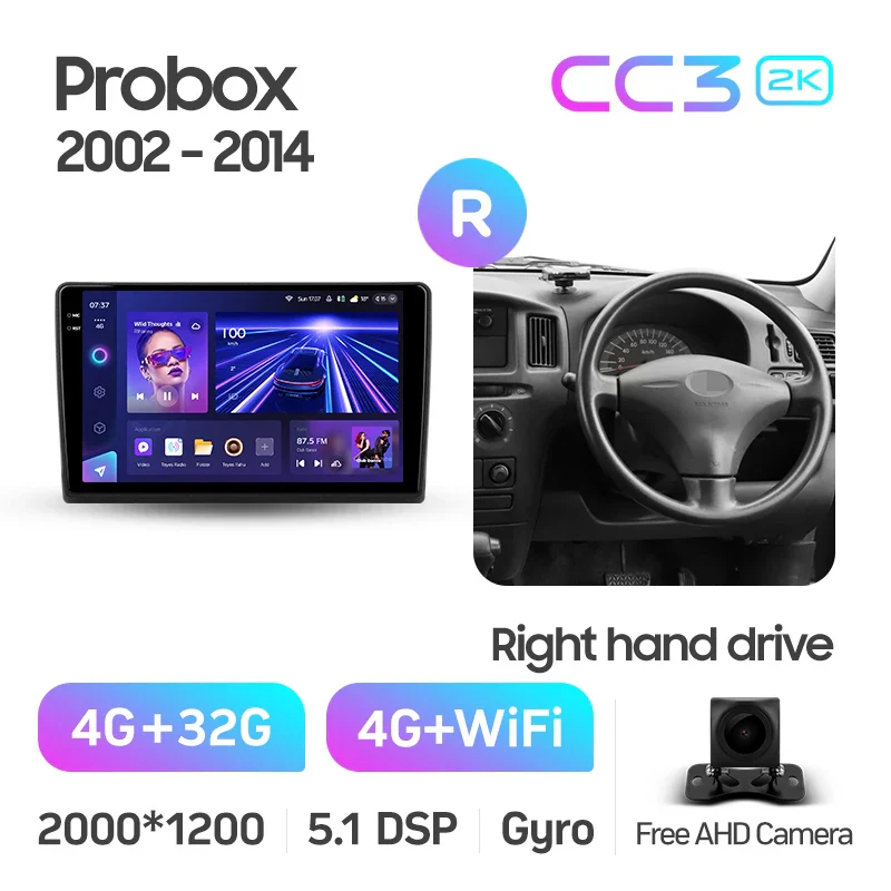 Toyota Probox XP50 XP50 XP160 (2002-2014) Right Hand Drive - Image 6