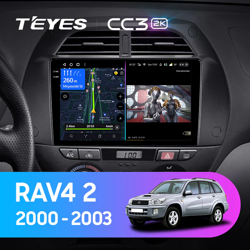Toyota RAV4 RAV 4 2 CA20 CA20W XA20 (2000-2003)