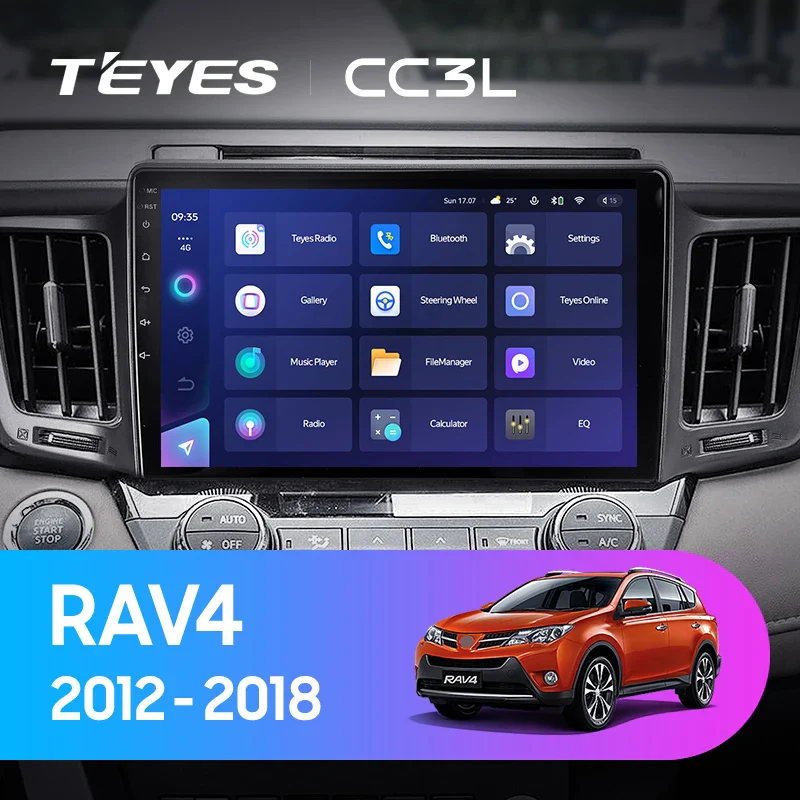 Toyota RAV4 (2012-2018) Left Hand Drive