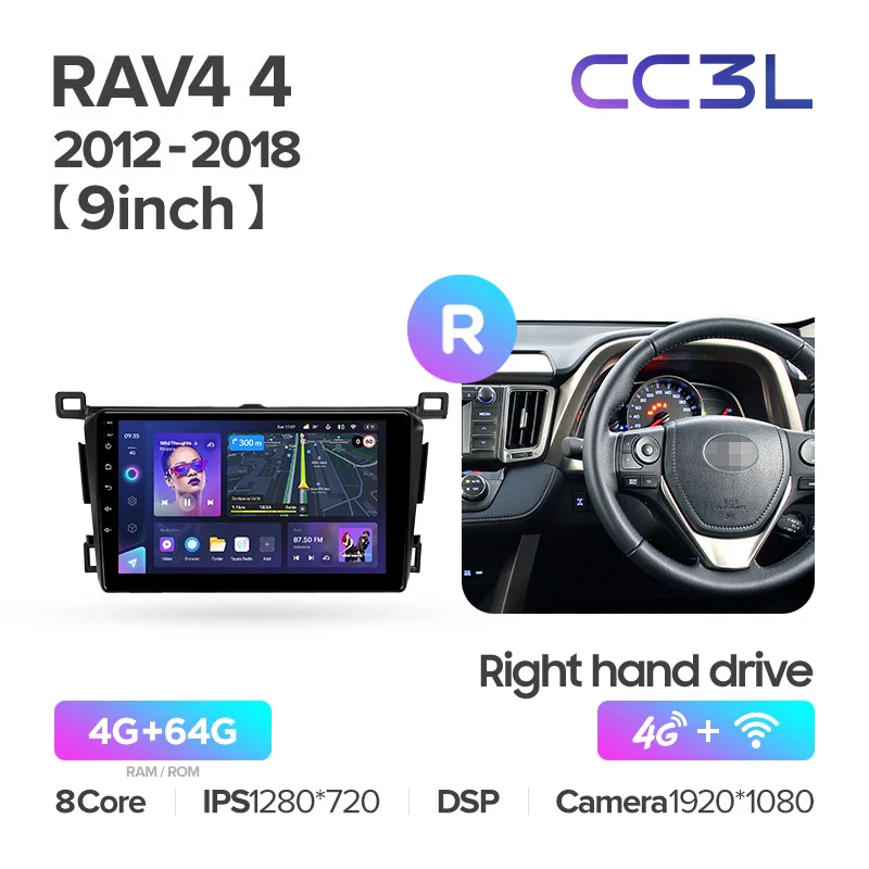 Toyota RAV4 (2012-2018) Left Hand Drive - Image 9