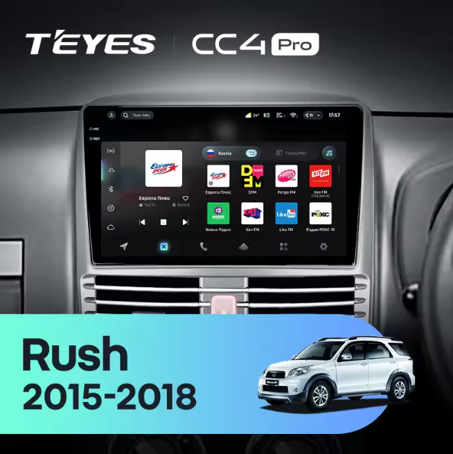 Toyota Rush (2015-2018) Right hand drive