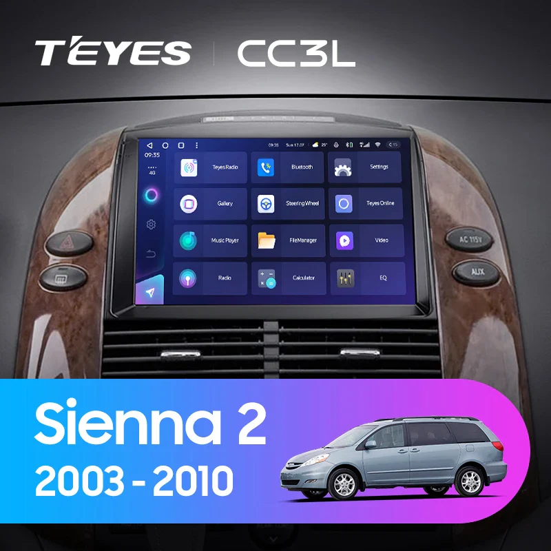 Toyota Sienna 2 II XL20 (2003-2010)