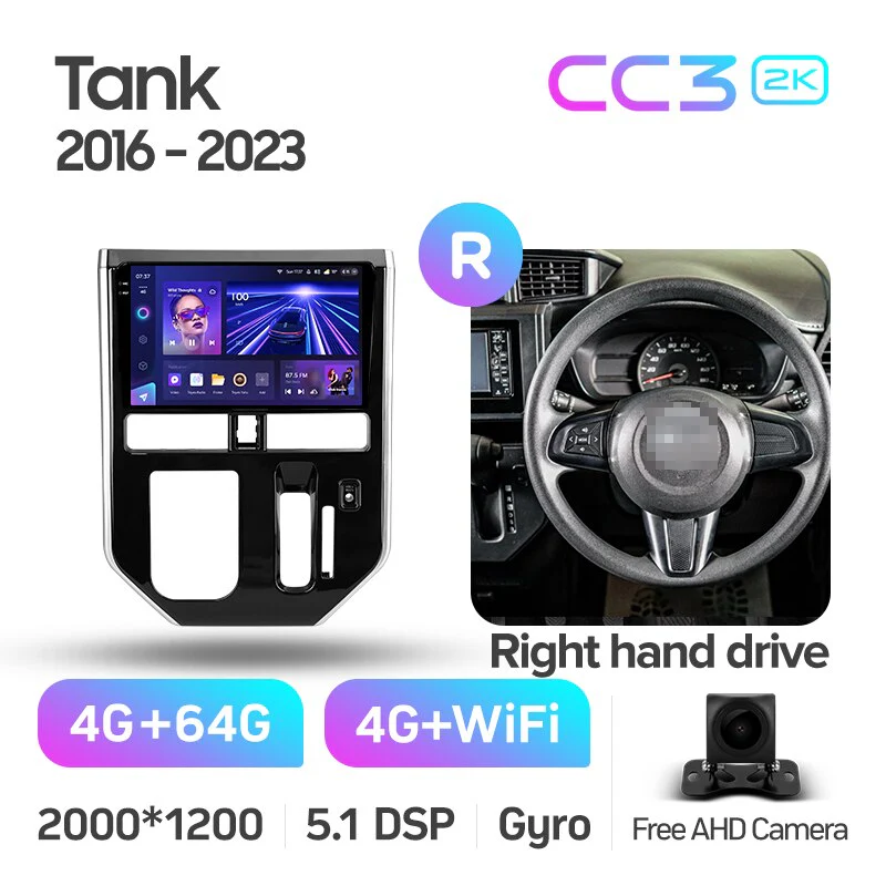 Toyota Tank (2016 - 2023) Right hand driver - Image 7