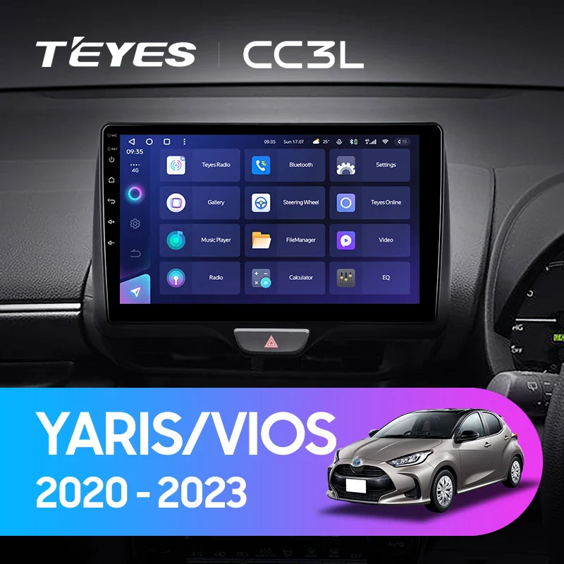 Toyota Yaris Vios (2020-2023) Right hand drive